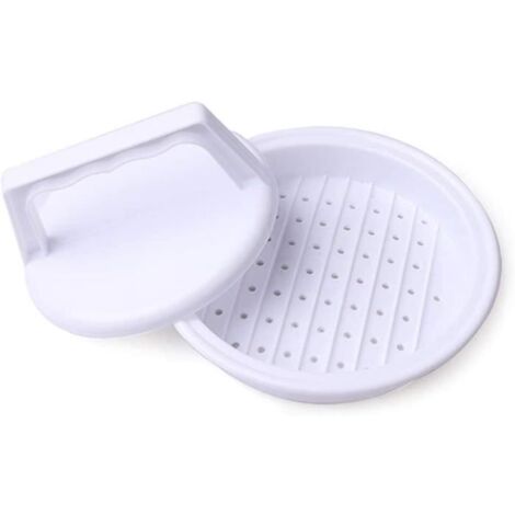 Moule à hamburger - 12.7 cm - Plastique - Facile à nettoyer - Non toxique (1/4)