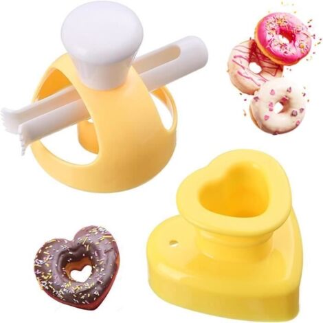 Moule à Beignets - Non spécifié - 2 Pcs - Plastique Durable - Jaune - Facile à Nettoyer (1/4)