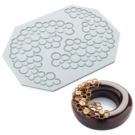 Moule en Silicone - Non spécifié - Tapis de Dentelle - 18x14 cm - Flexible - Compatible Lave-Vaisselle (1/4)