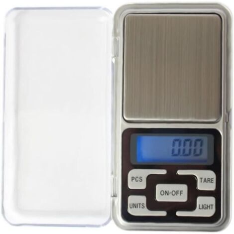 200g x 0.01g Balance de Poche numérique Haute précision pour Laboratoire Pharmacie Or bijoutier (1/4)