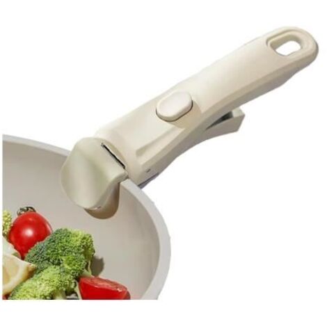 Poignée de casserole amovible - MARQUE - Modèle - Anti-brûlure - Ergonomique - Antidérapante (1/4)
