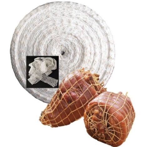 6 mètres coton viande net jambon saucisse net boucher ficelle rouleau saucisse net hot-dog saucisse net emballage outil (1/4)