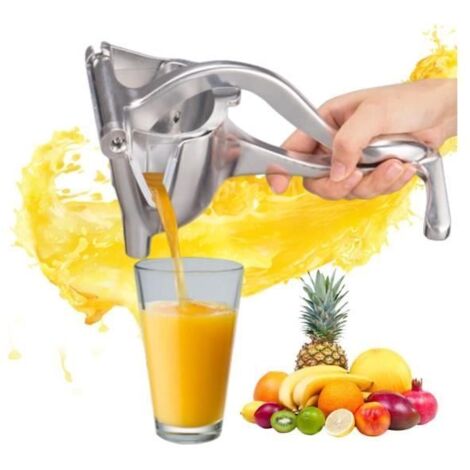 Presse Agrumes Manuel, Extracteur de Jus à Levier en Acier Inoxydable Haute Qualité, Presse-agrumes ou Presse Oranges manuel, (1Pcs) (1/4)