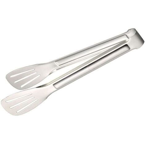 Pince de Cuisine - Inox - 24cm - Ergonomique - Multifonction - Résistant à la Rouille (1/4)