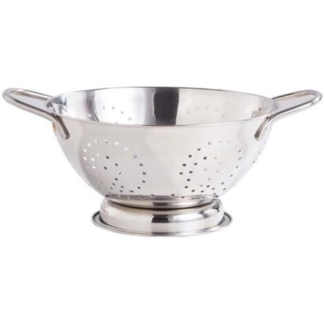 Passoire - Cuisine - Acier Inoxydable - Ø 24 cm - Poignées Longues - Micro Perforée (1/4)