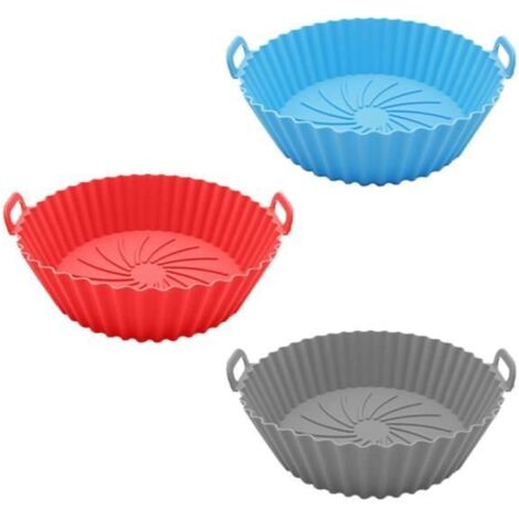 Accessoires Friteuse - Silicone - Lot de 3 - Réutilisables - Antiadhésifs - Multi-usages (1/4)