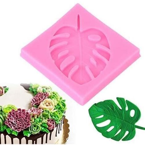 Moules à Gâteau - Fait Maison - Silicone - Rose - Compatible Congélateur - Lavable au Lave-Vaisselle (1/4)