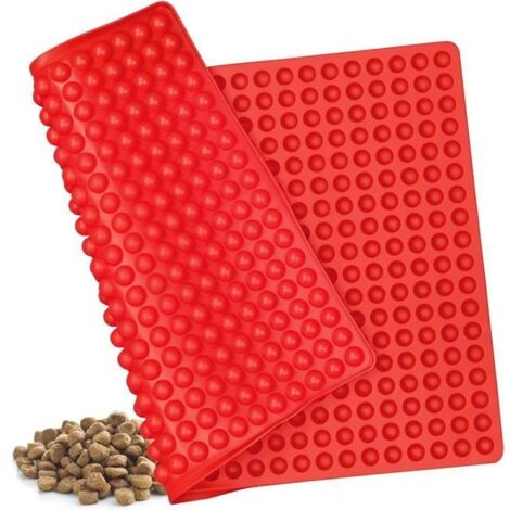 Tapis de Cuisson en Silicone, Moule résistant à la température à Hemisphere en SiliconeAnti-adhésif pour Chocolat, Biscuits (1/4)
