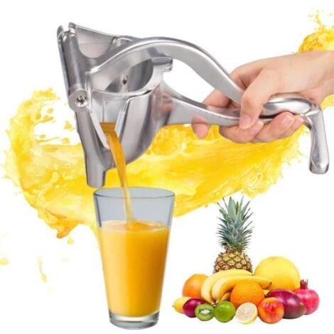 Presse-agrumes Manuel - Acier Inoxydable - Haute Qualité - Extracteur de Jus - Pour Agrumes (1/4)