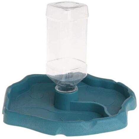 Bol Reptile, Chargeur De Tortue Bol À Eau Reptile Bol À Eau Automatique Réservoir De Réservoir Pour Reptile Turtle Bowl, (1/4)