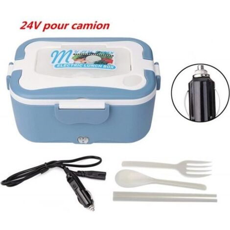Lunchbox Electric 24V 1.5L Food Warmer Lunch Box for Truck Driver Portable Heating Meal Container Bento Heater (1/4)
