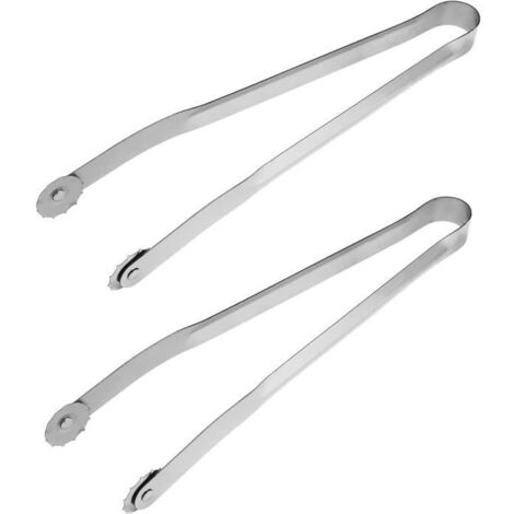 Pince à barbecue - Non spécifié - 38 cm - Acier inoxydable - Design contemporain - 2 pièces (1/4)