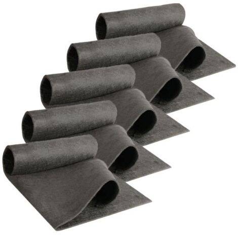 5 Pièces Chiffon De Nettoyage Magique, Chiffon Magique Pour Le Nettoyage Des Vitres, Chiffon De Nettoyage En Microfibre Pour Verre (1/4)