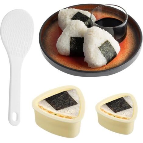 Moule à Onigiri - Non spécifié - 2Pcs - PP de qualité alimentaire - Antiadhésif - Facile à nettoyer (1/4)