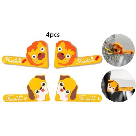 Autocollant de Protection - 3D - Jaune - Anti-Collision - Pour SUV et Camion - 4pcs (1/4)