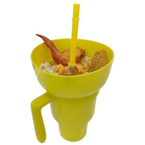 CUISEUR A POP CORN Popcorn bucket drink cola juice cup 3 (1/4)