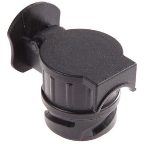 7P broches - Adaptateur de crochet 12 V avec valve de protection, coupleur à vis - Linker pour caravanes et camping-cars (1/4)