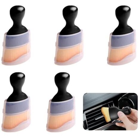 Pinceau de nettoyage voiture - Ultra doux - Blanc (1/4)