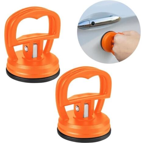 Extracteur de bosse - 2 Pièces - Orange - Caoutchouc souple - Ergonomique (1/4)