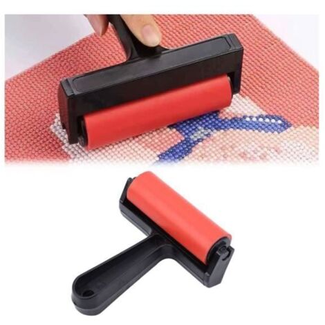 Accessoire Diamond Painting - Non spécifié - Rouleau Strass - Outils Brayer - Couleur Blanc - Professionnel (1/4)