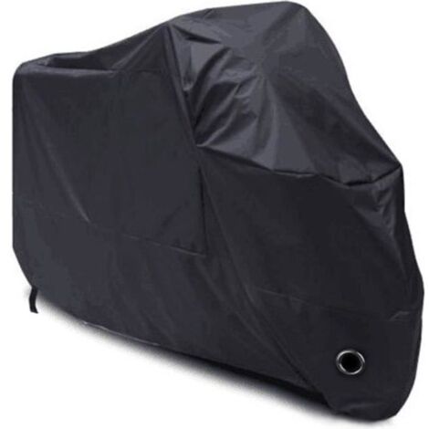 Housse de Protection pour Moto - Imperméable - Polyester 190T - Taille XL - Couleur Noir - Universelle (1/4)