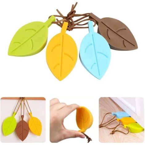 Cale Porte - Silicone - 4 Pcs - Couleurs Variées - Flexible - Design Dessin Animé (1/4)