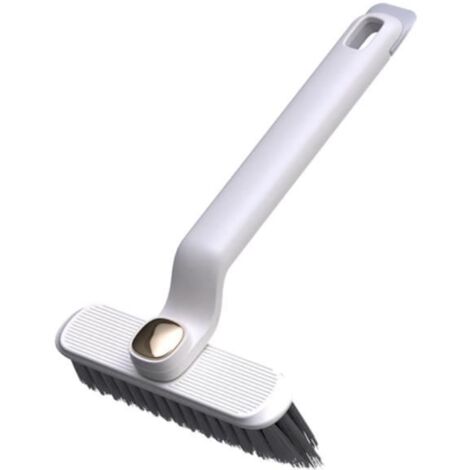 Brosse Nettoyage Multifonctionnelle, Brosse À Nettoyer Les Interstices avec Poignée, Brosse Nettoyage Crevasses Rotative, Brosse à (1/4)