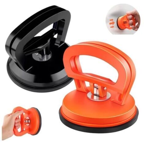 Kit de débosselage - Lot de 2 extracteurs - Ventouses de 5,7 cm - Matériaux ABS durables - Facile à utiliser (1/4)