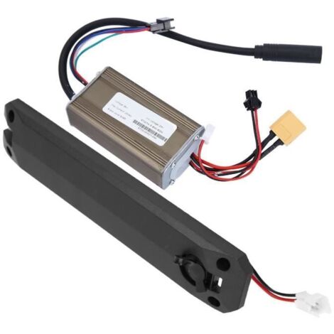 Generic Panneau de commande pour scooter Panneau de contrôleur 36V avec couvercle de port de charge pour accessoire de scooter (1/4)