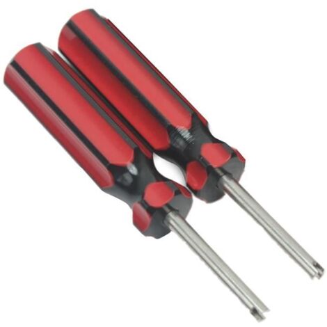 Outil Démonte Obus Valve Pneu - 2 Pcs - Compatible Tous Obus Standards - Pratique - Haute Qualité (1/4)