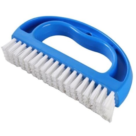Brosse de nettoyage de pneu, brosse de pneu de voiture, brosse de lavage antidérapante, brosse de détail en forme de D avec poils,wj (1/4)