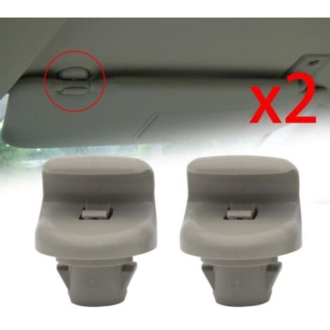 2Pcs Pour Nissan Qashqai J10 Clip Pare-Soleil Support de Pare-Soleil Remplacement 96409BC402 (1/4)