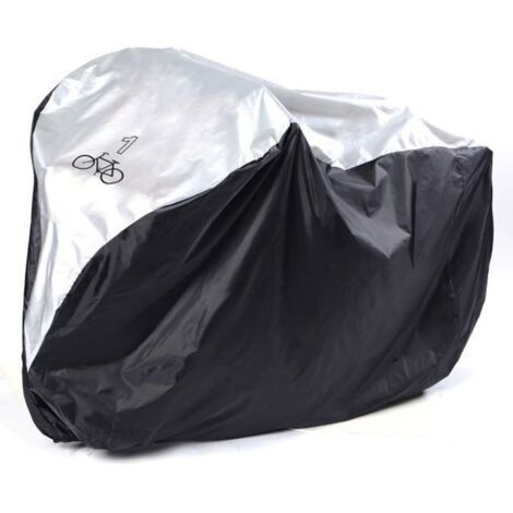 Cache Housse Couvre Casque - Universel - Noir - Imperméable - Protection Pluie - Scooter/Vélo (1/4)