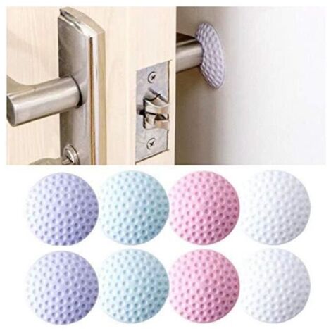 Cale porte - Protecteur de porte - Auto-adhésif - Caoutchouc - 5 CM - Couleurs variées (1/4)