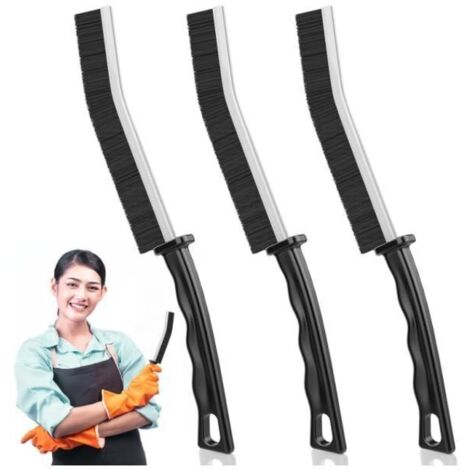 Brosse de Nettoyage - Non spécifié - 3 pièces - Poils Durs - Pour Carreaux et Verre - Nettoyage Efficace (1/4)