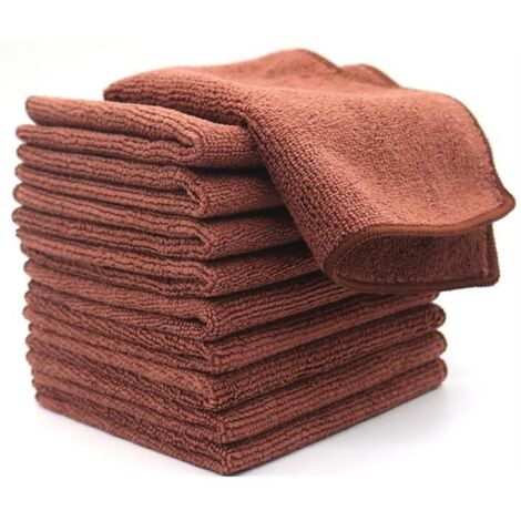 Chiffon Microfibre Nettoyage Lavage Serviette 30 X 30cm,5PCS (1/4)