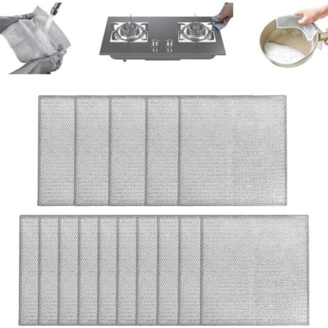Chiffons à Vaisselle en Fil MéTallique,15 Pcs Chiffon A Vaisselle en Fil De Fer pour humides et secs, pour Vaisselle (1/4)
