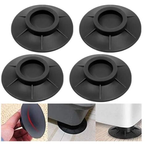 Tampons À Pied Machine À Laver - Anti Vibration - Stabilisateur Piédestal - Tapis antidérapant (1/4)