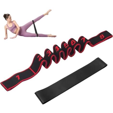 Bande Elastique Musculation Élastique Fitness Elastique Musculation 8 Niveaux de Forces Elastique Sport Elastique de Gym pour (1/4)