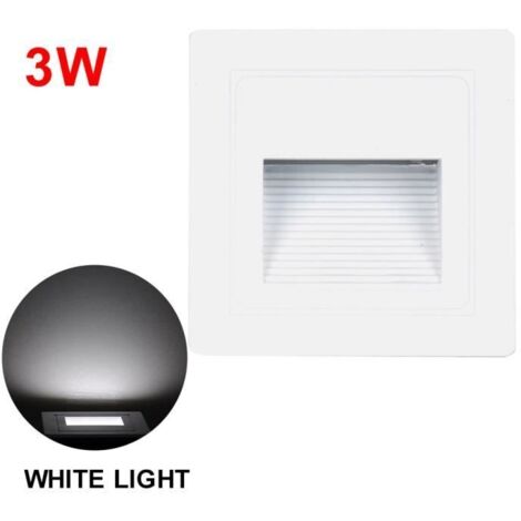 Lampe d'escalier LED - Charmante - 3W - IP43 étanche - Économie d'énergie - Installation facile (1/4)