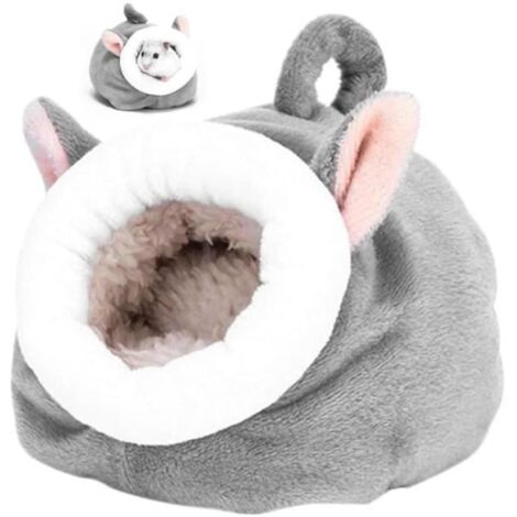 Nid en Coton - Non spécifié - 2 Pièces - 16 x 9 x 10 cm - Pour Hamster et Cochon d'Inde - Facile à nettoyer (1/4)