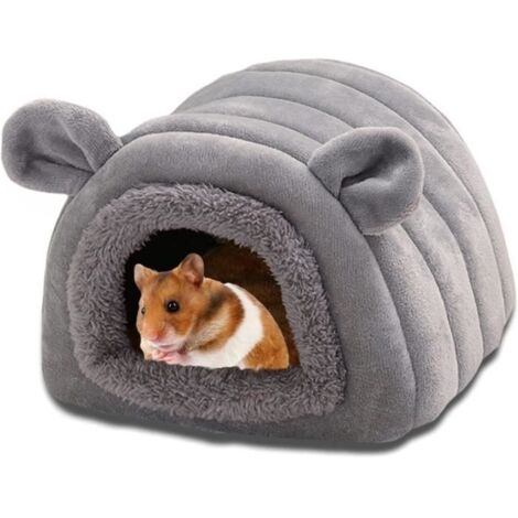 Niche pour petits animaux - Non spécifié - 17x17x15 cm - Gris - Confort et chaleur - Intérieur (1/4)