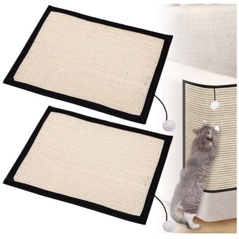 Tapis à gratter - MARQUE - Lot de 2 - Blanc - Rectangulaire - Intérieur (1/4)