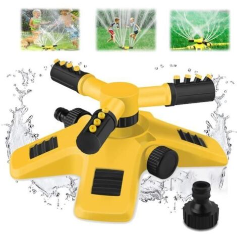 Arroseur d'eau pour enfants - Jardin - Rotatif 360° - Buse réglable - Installation facile - Cadeau d'été (1/4)