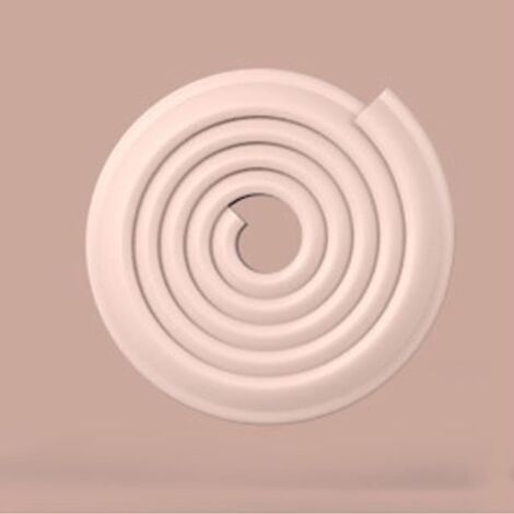 rose Protecteur de sécurité d'angle de Table pour bébé, 2M, Protection pour enfants, coins de meubles (1/4)