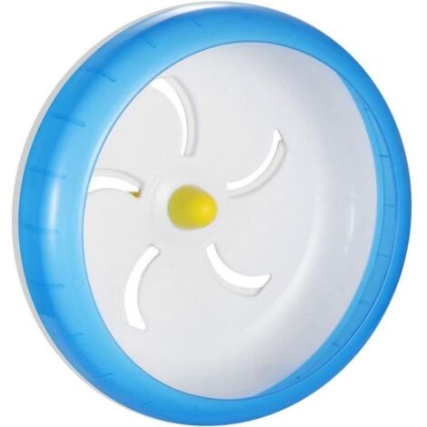 Roue de hamster - Silent Spinner - Bleu - Plastique (1/4)