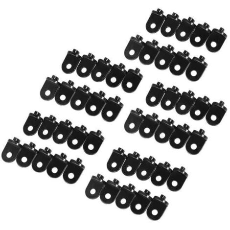 50pcs - Set Clip de suspension en plastique suspendu à effet de serre Ensemble de 50 crochets pour plantes suspendues Ci-8Regisi (1/3)