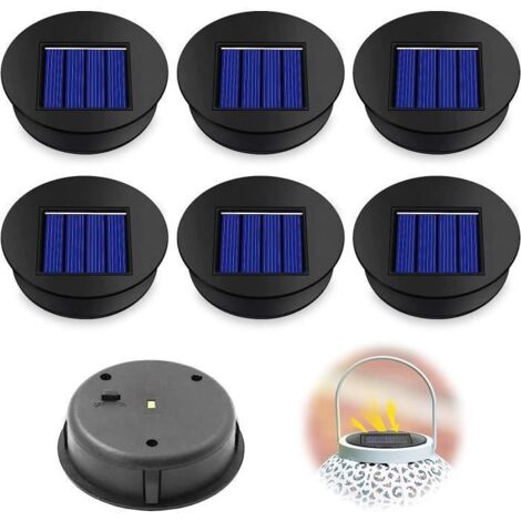Lampe Solaire - Non spécifié - 6 Pièces - LED - 8 cm - Énergie Solaire (1/4)