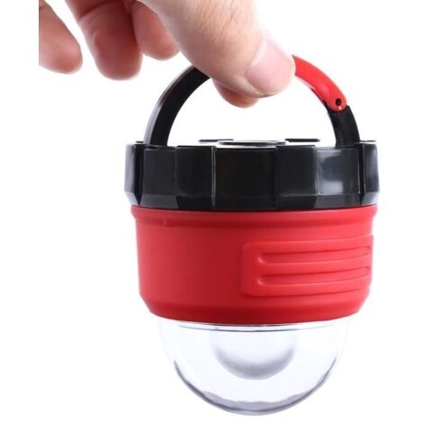 Portable camping en plein air lumière LED randonnée Tente lampe parapluie nuit Lanterne (1/4)