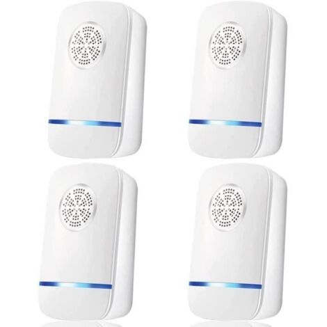 4pcs Ultrason Souris, Répulsif Ultrasons Appareil Anti Souris, Rats, Rongeurs, Loirs Anti Rongeur (1/4)